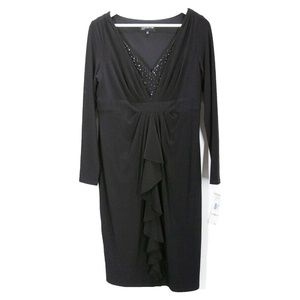 Jones New York Forever Chic Black Dress | Size 12